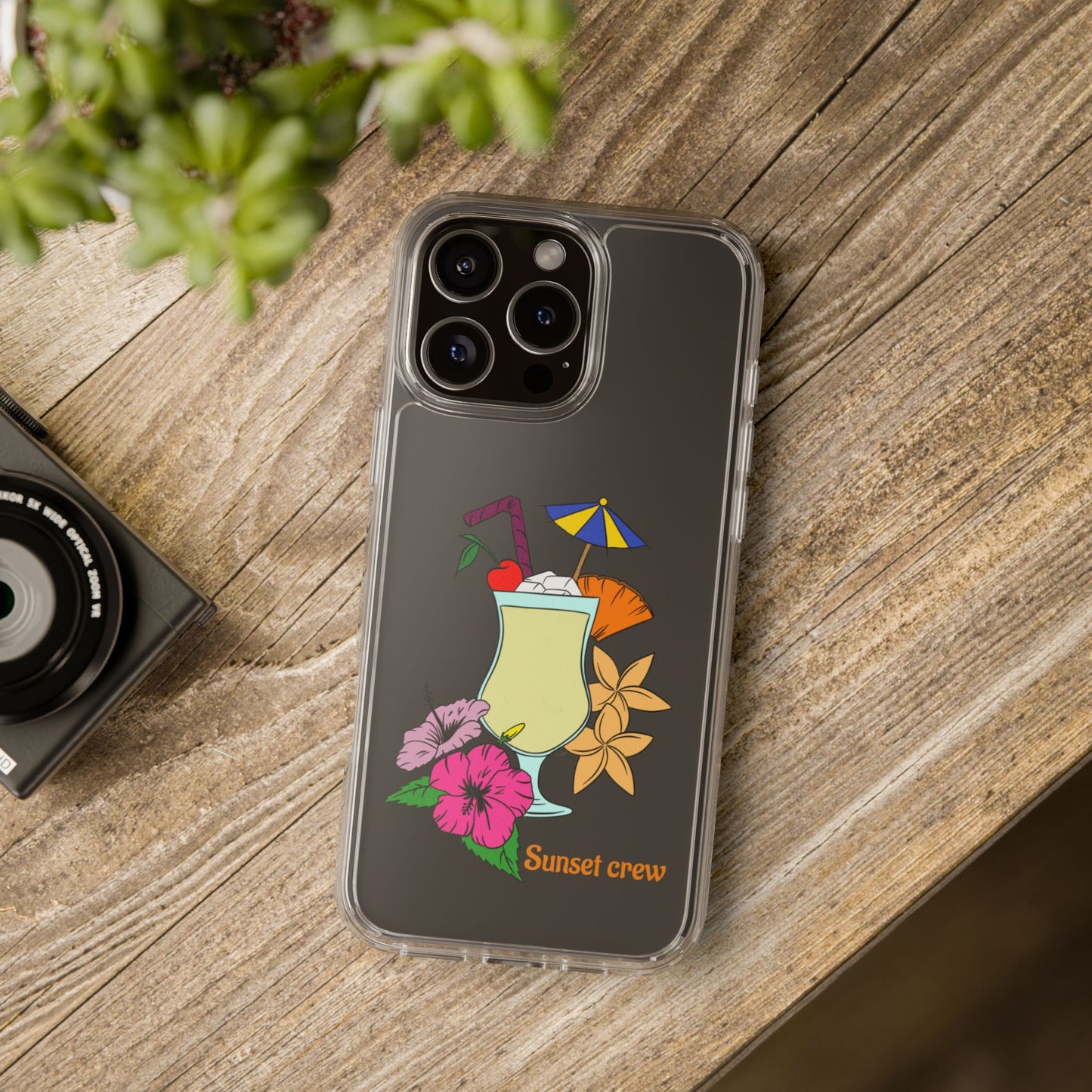 Tropical Sunset Crew Phone Case