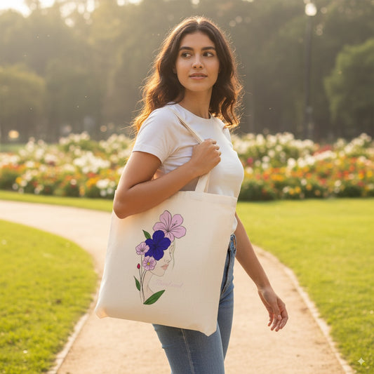 Floral Soul Tote Bag