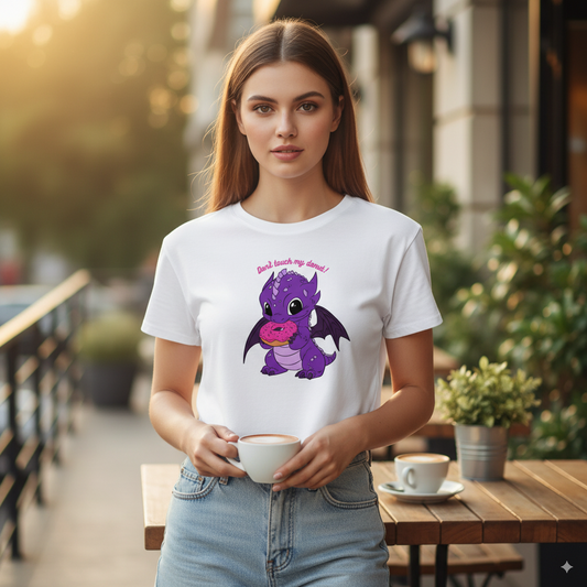 Crop top - Don't touch my donut