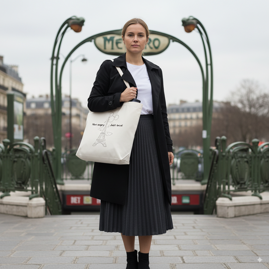 Tote Bag - Not angry, just local