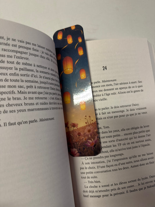 Marque page - Lanterne