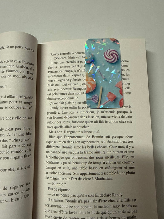 Marque page - bonbons