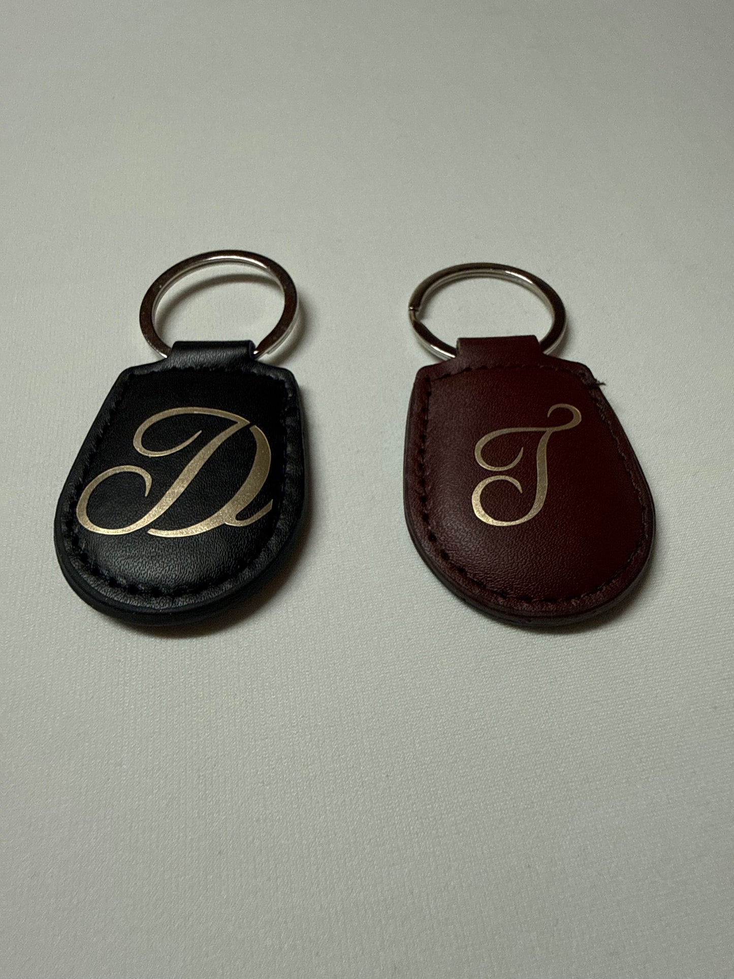 Porte clé personnalisable en simili cuir