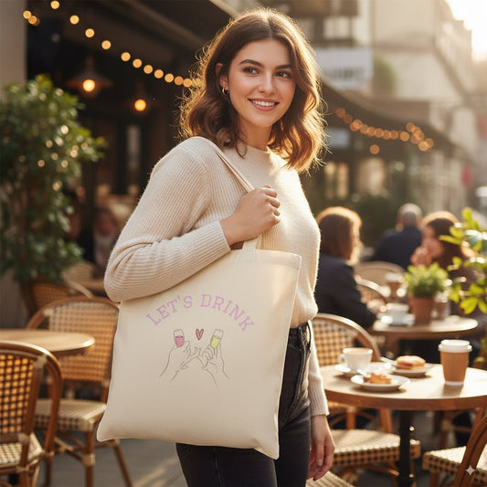 Let's Drink Tote Bag