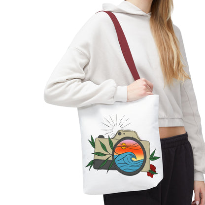 Sunset Camera Tote Bag