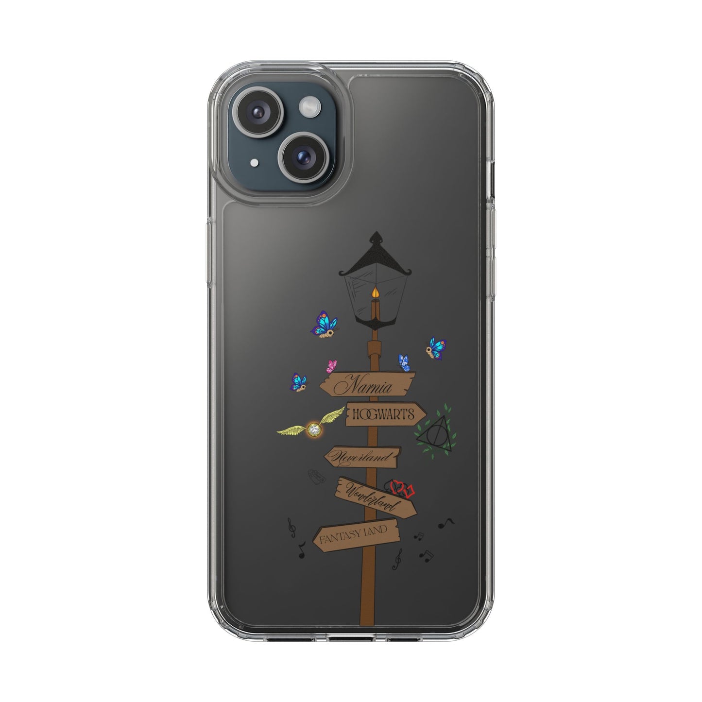 Coque - Panneau des mondes magiques