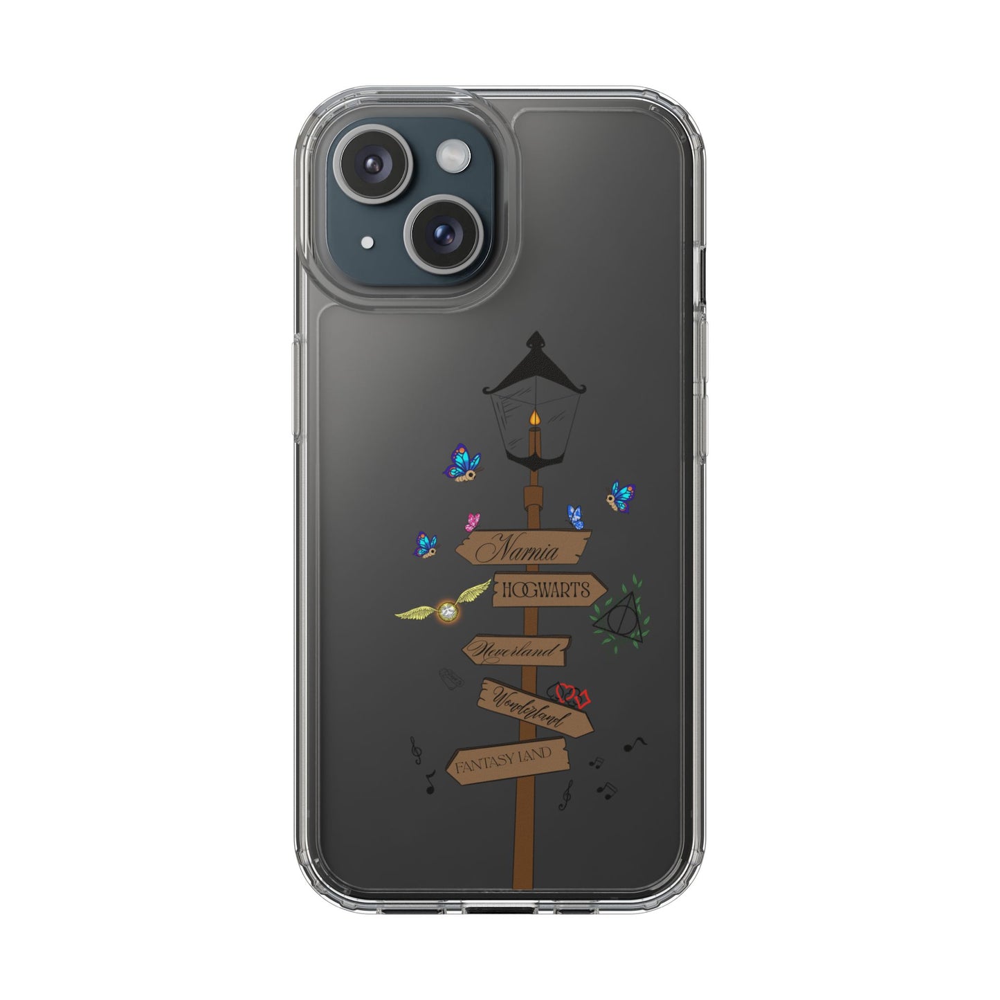 Coque - Panneau des mondes magiques