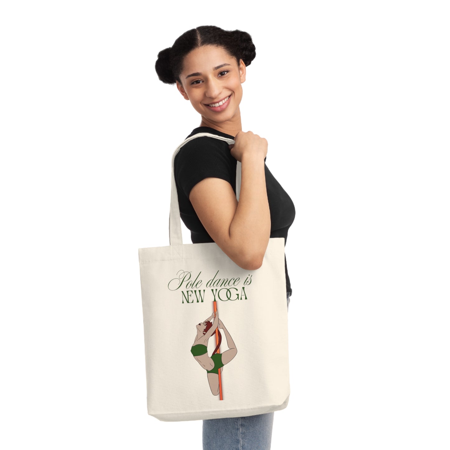 Tote bag - Pole dance is new yoga