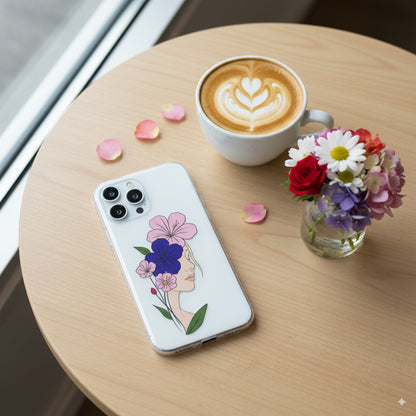 Coque - Blooming face