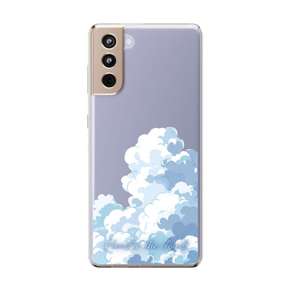Hand in the clouds