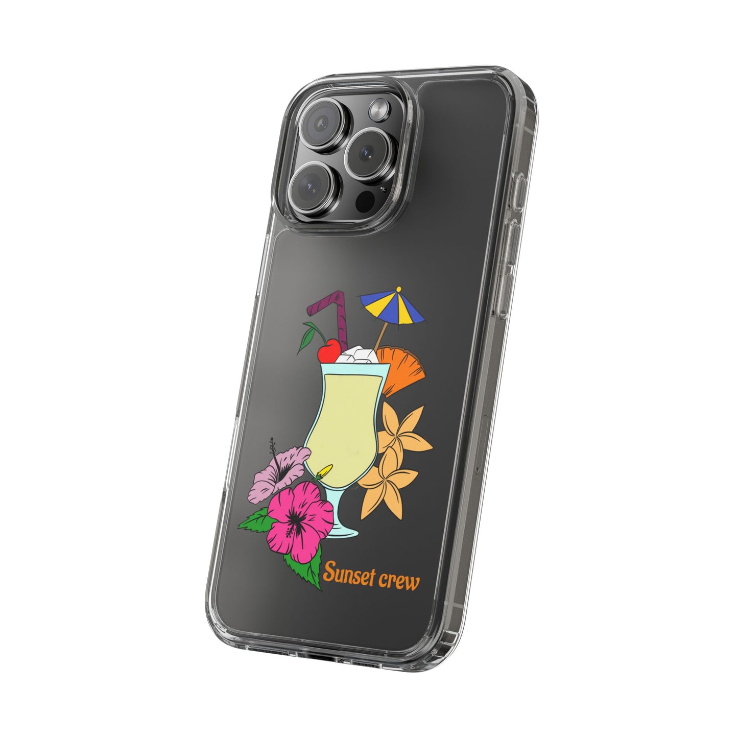 Tropical Sunset Crew Phone Case