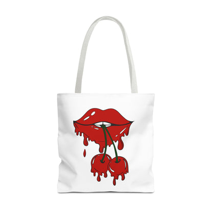 Lips cherry Tote bag