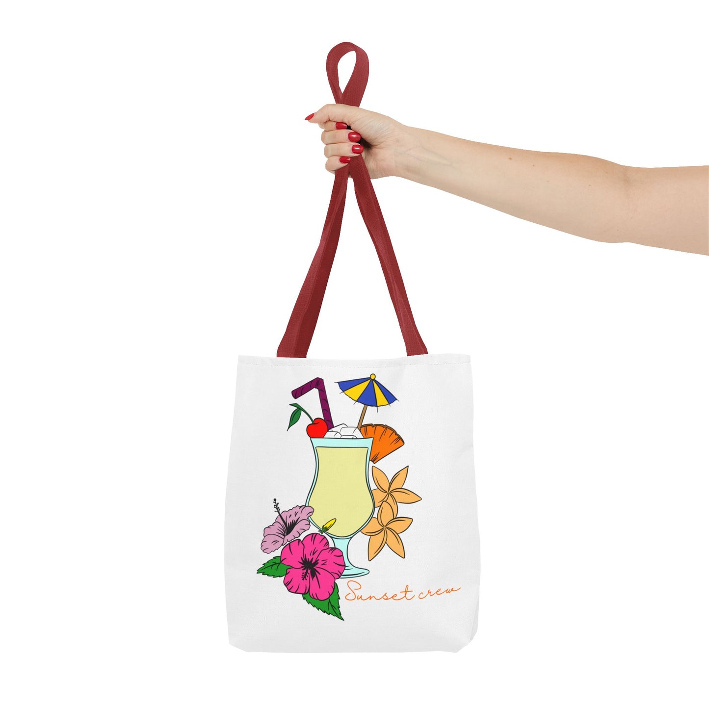 Sunset crew Tote bag