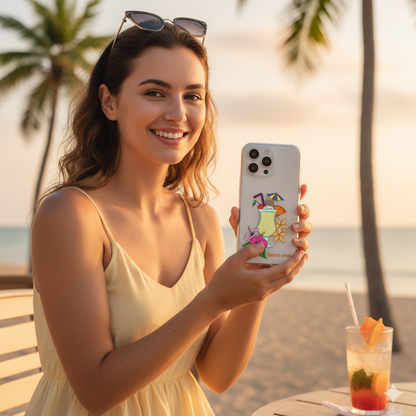 Tropical Sunset Crew Phone Case