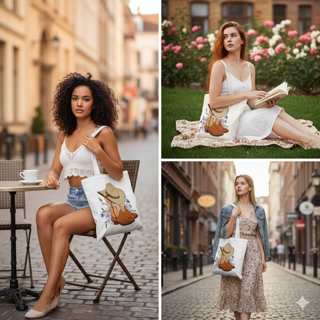 Western Tote bag