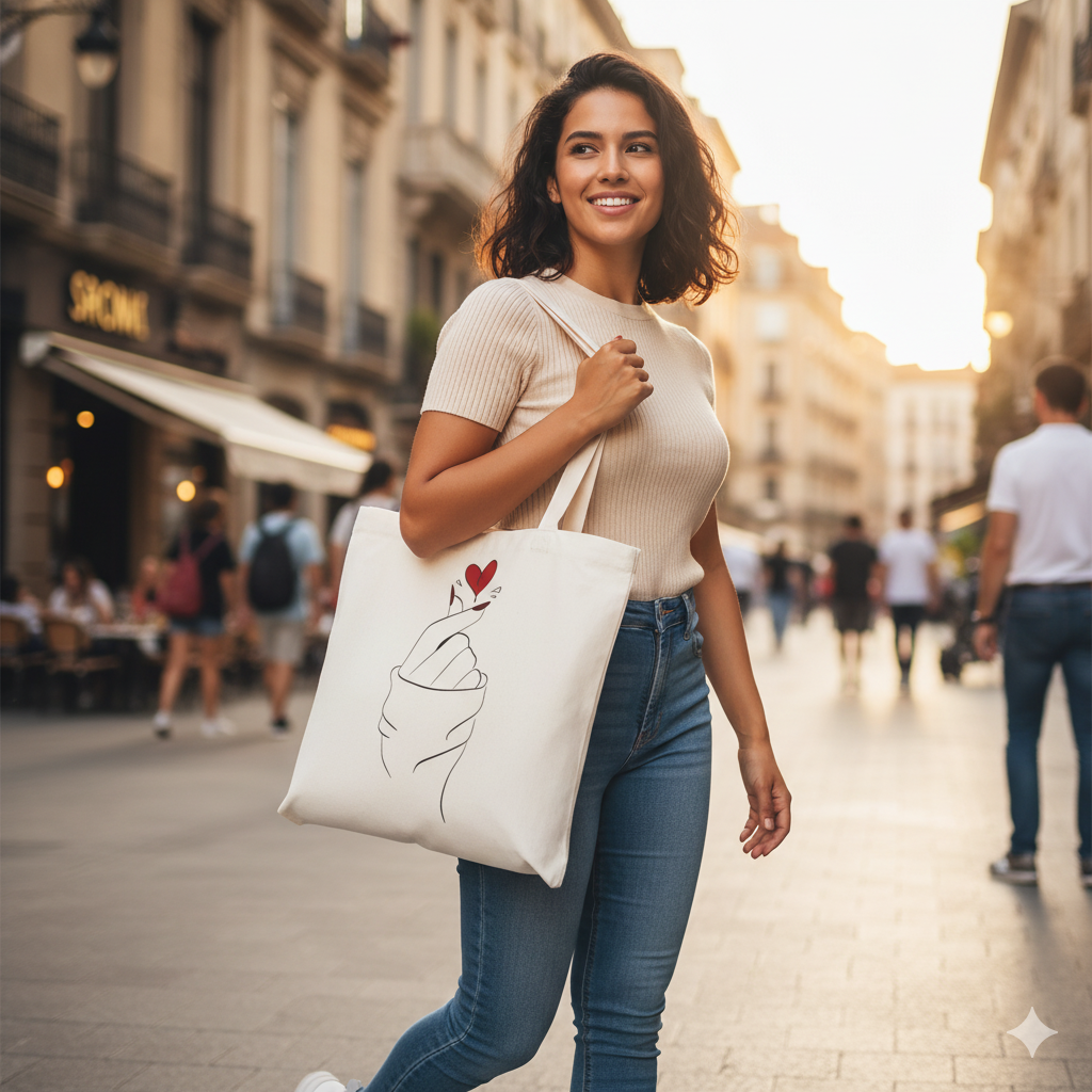 2 designs en 1 tote bag