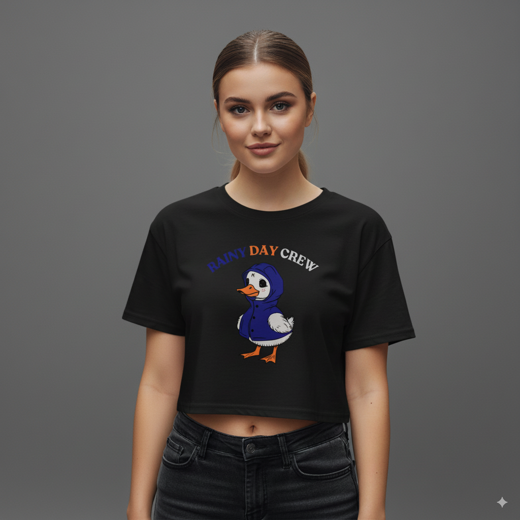 Crop top - Rainy day crew