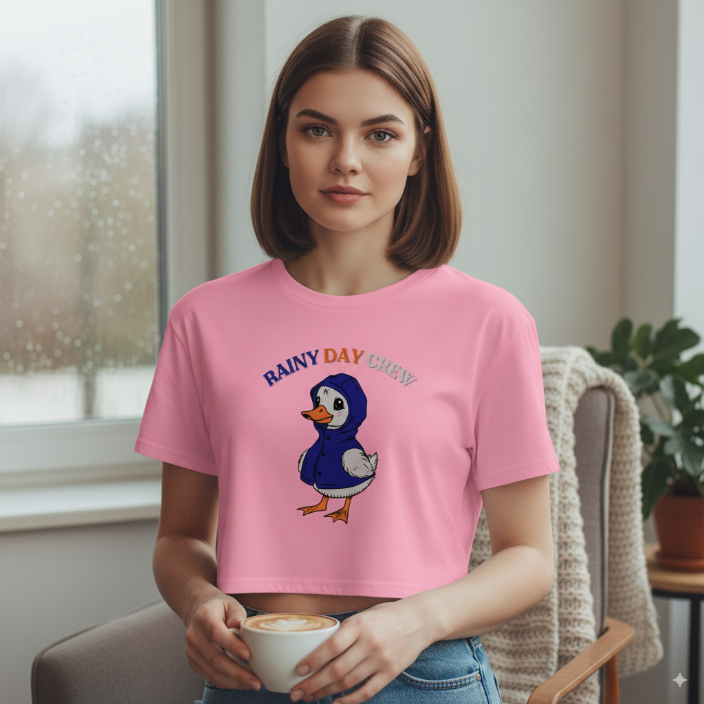 Crop top - Rainy day crew