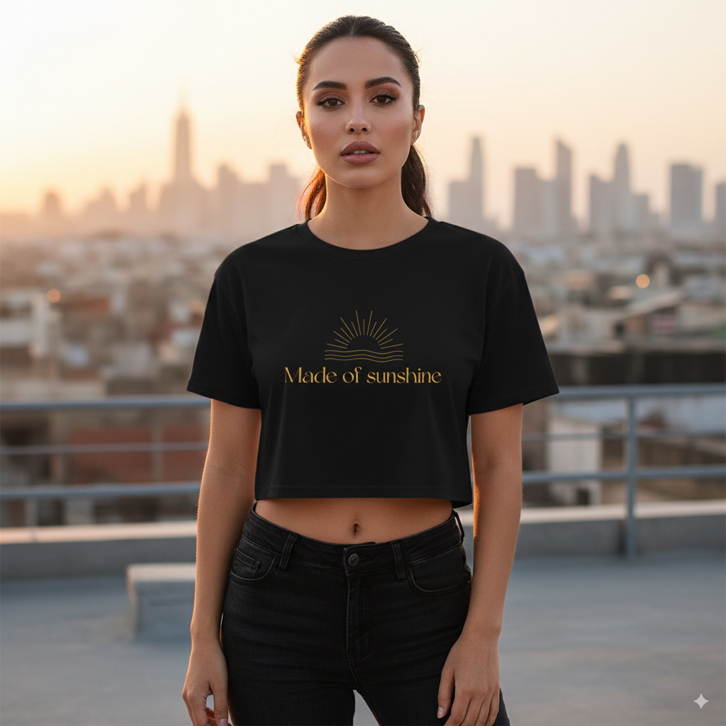Crop top - Made of sunshine