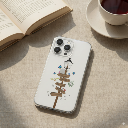 Coque - Panneau des mondes magiques