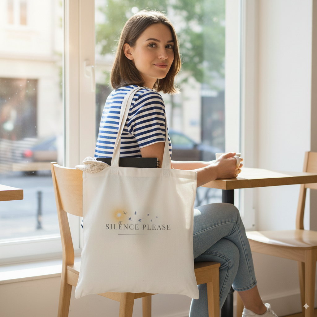 Tote bag - Silence Please