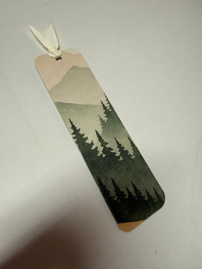 Marque page - sapin