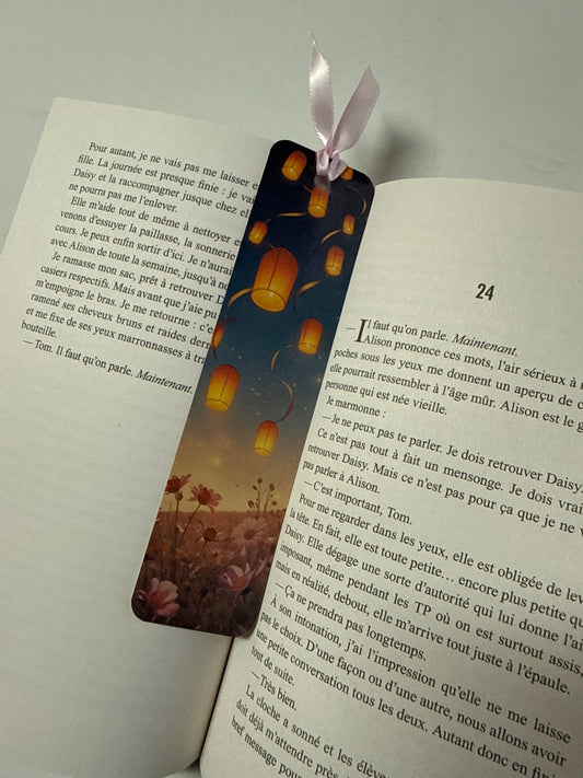 Marque page - Lanterne