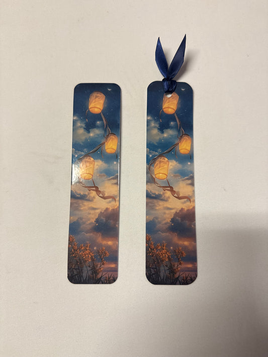 Marque page - Lanternes