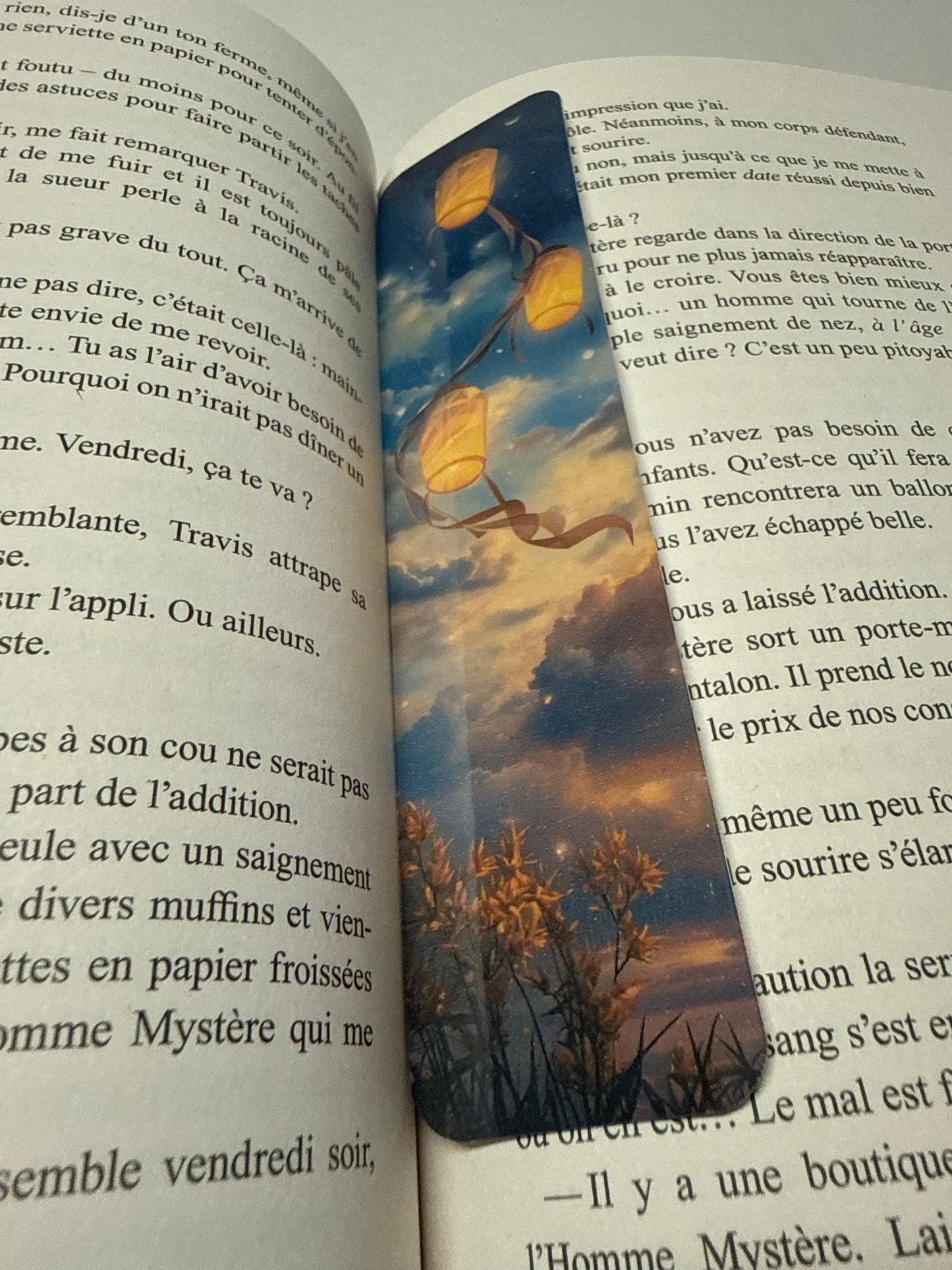 Marque page - Lanternes