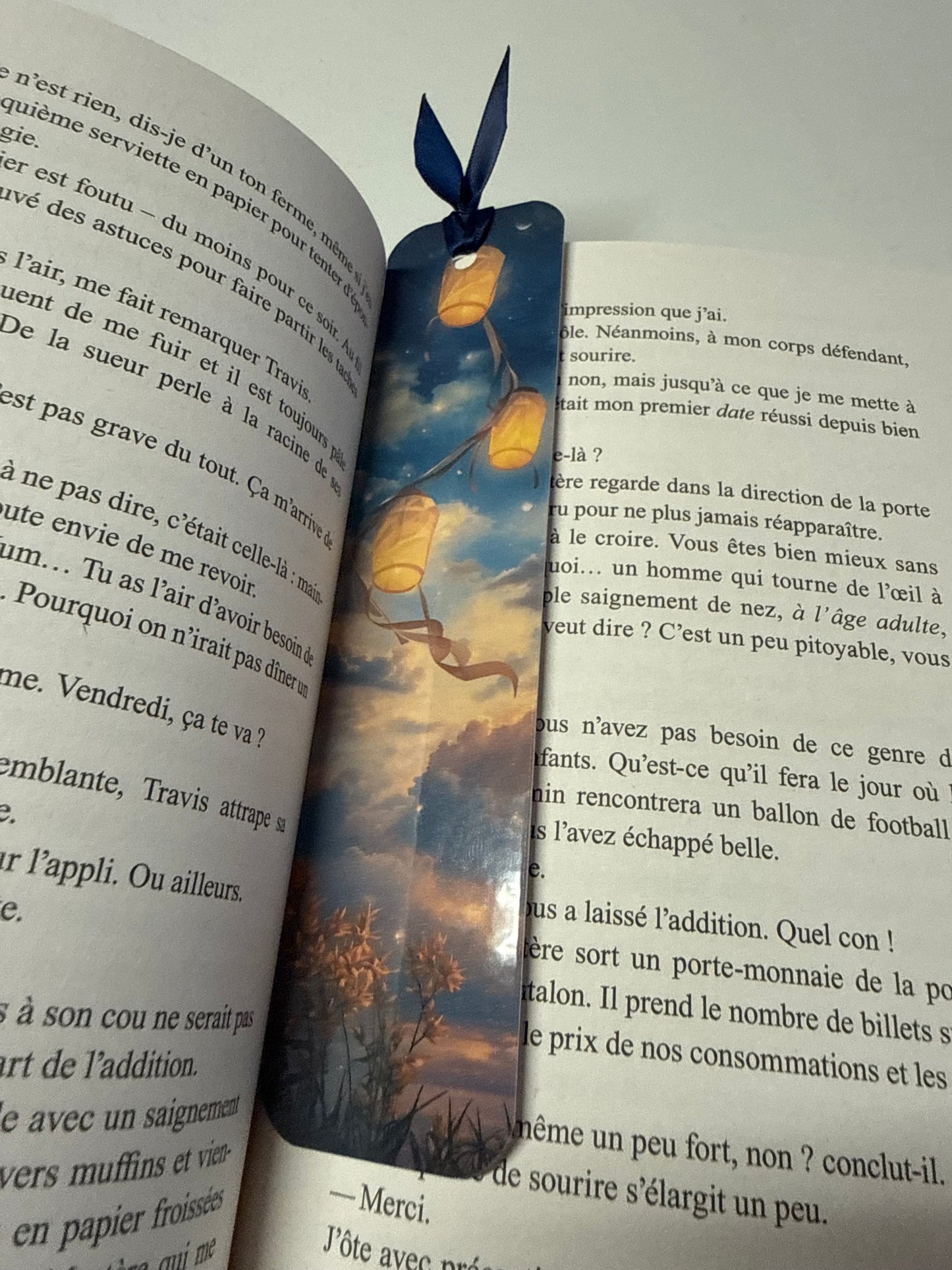 Marque page - Lanternes