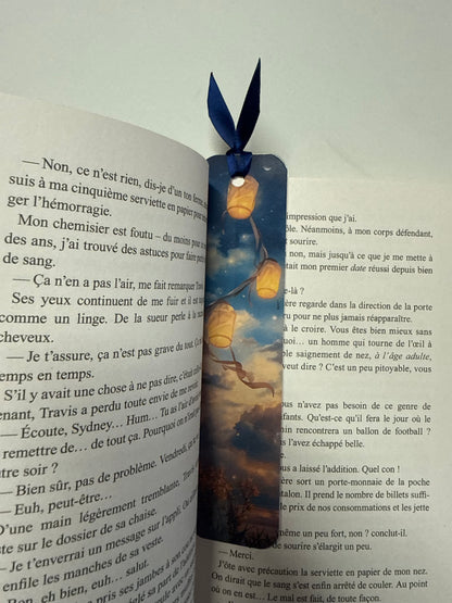 Marque page - Lanternes