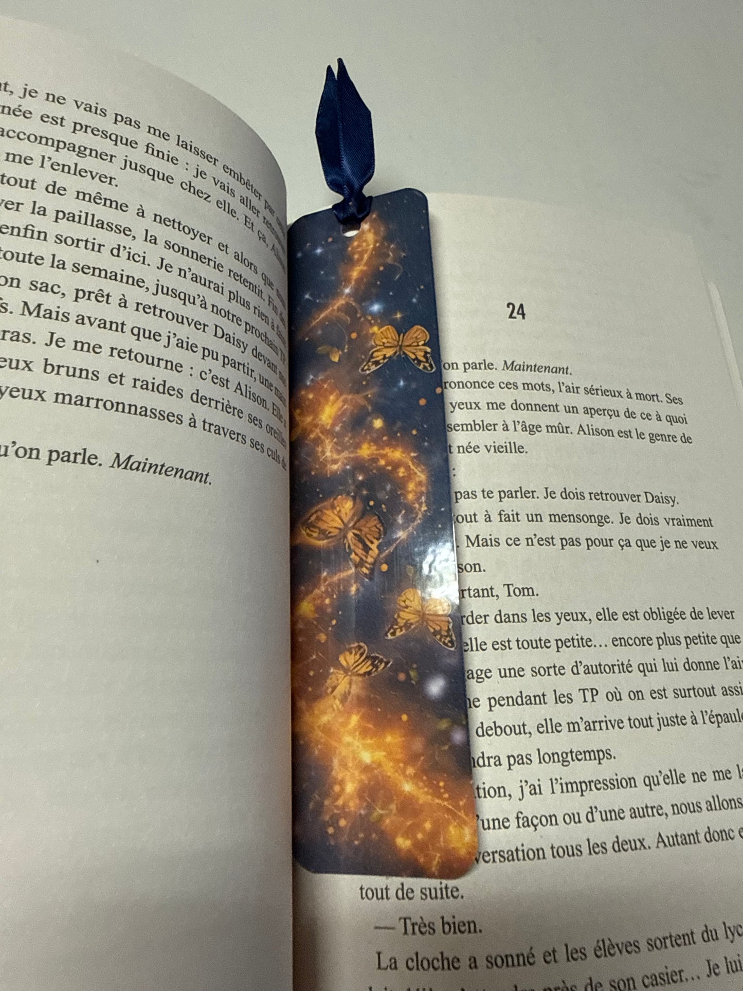 Marque page - Papillons