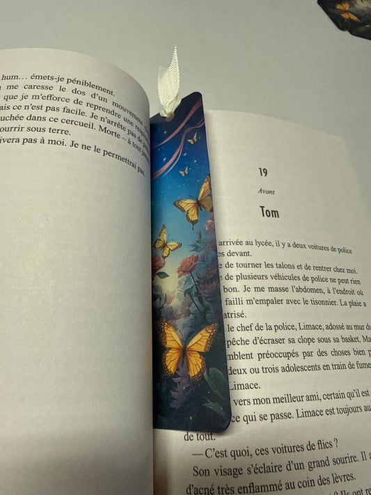 Marque page - Papillons