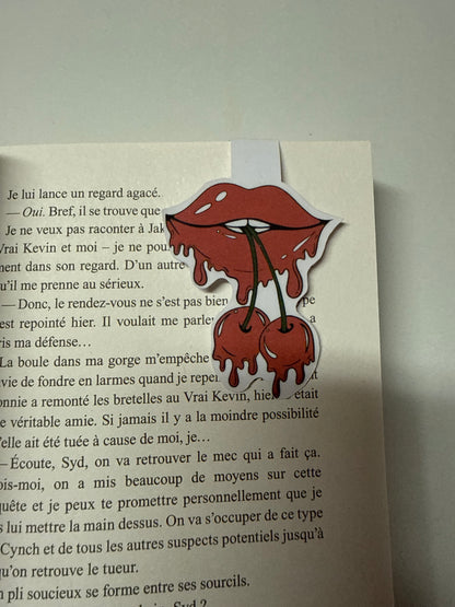 Marque page - Cherry Lips