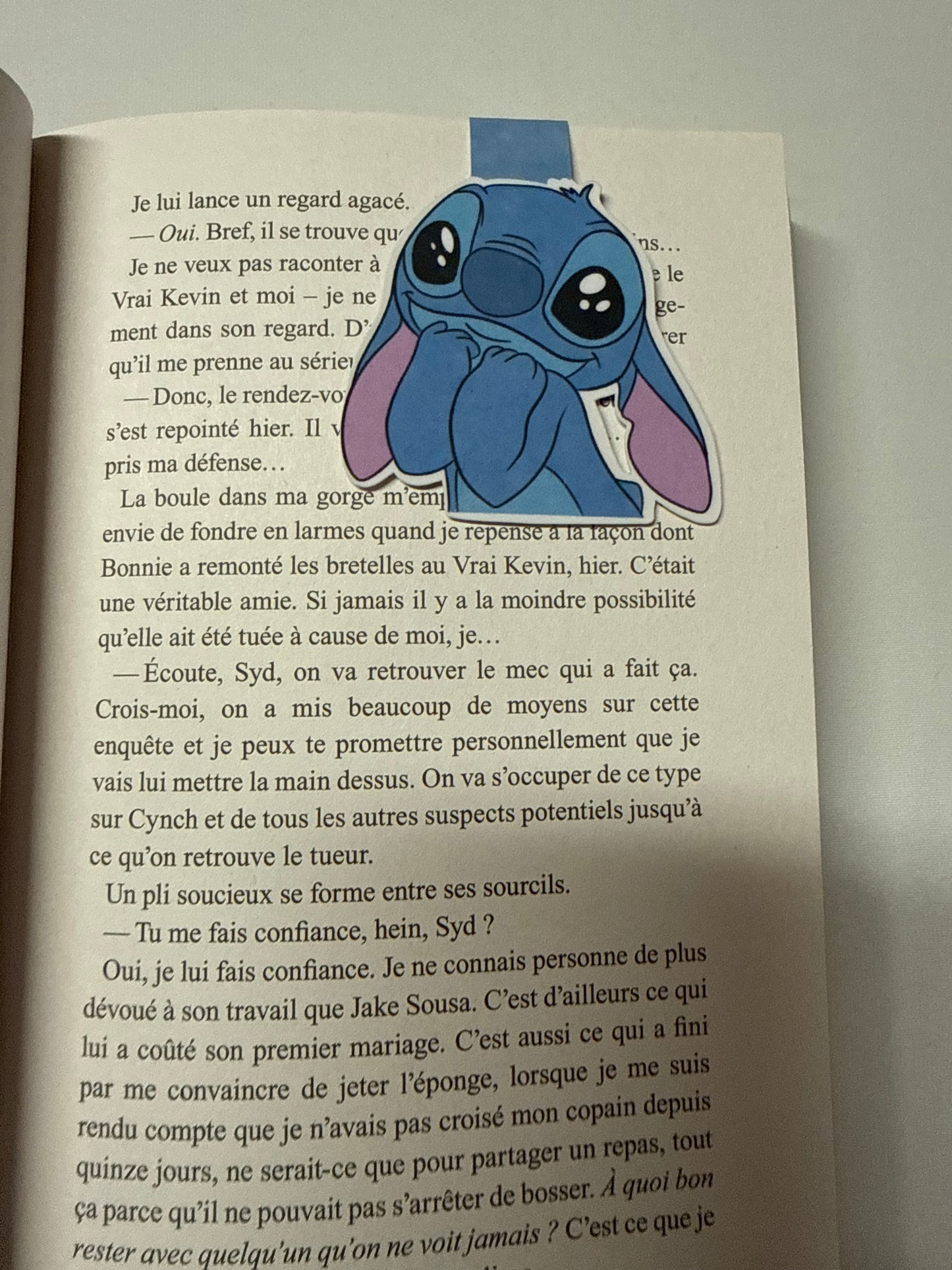 Marque page - Stitch