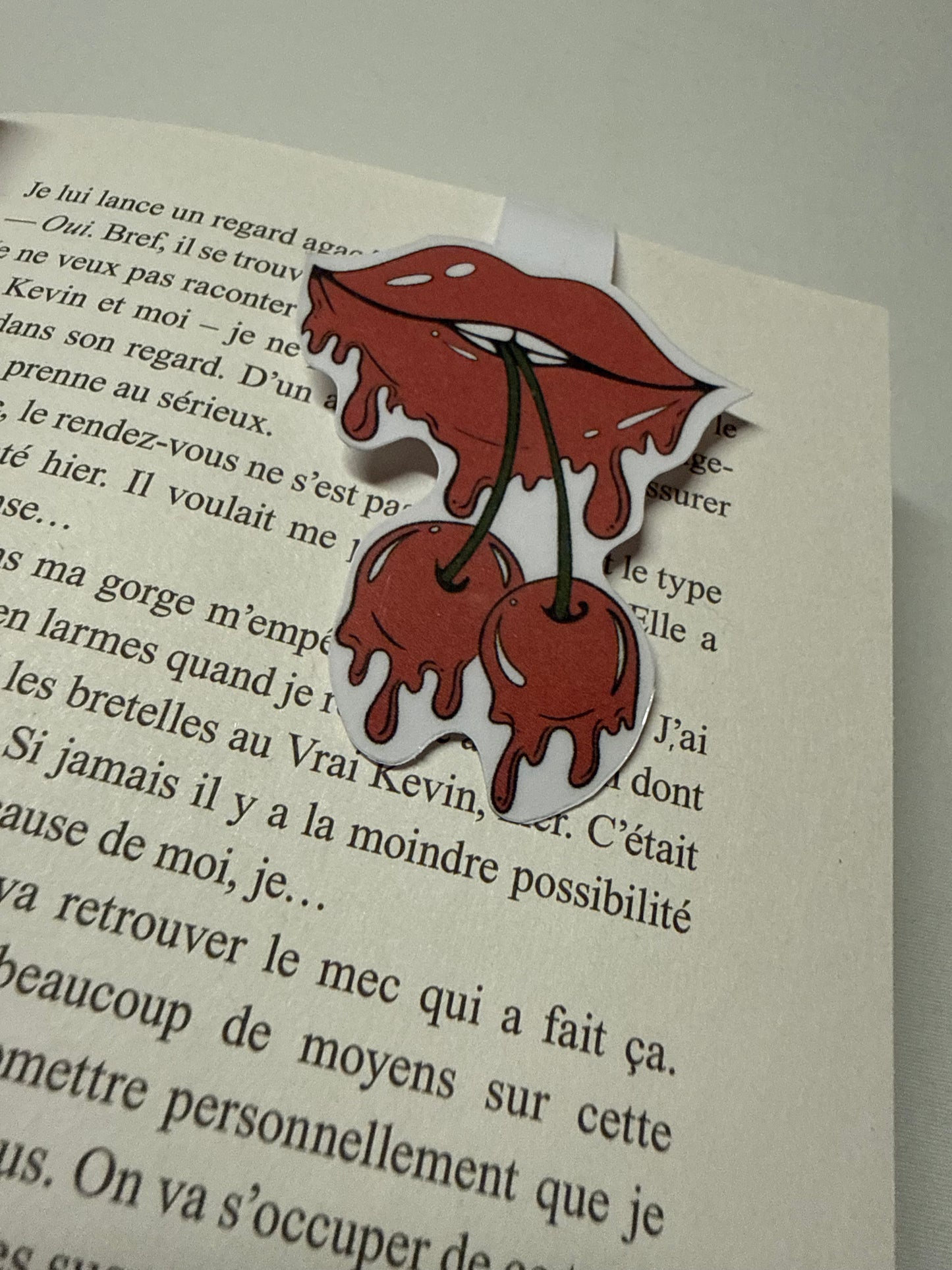 Marque page - Cherry Lips