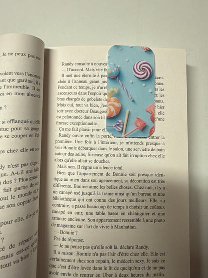 Marque page - bonbons