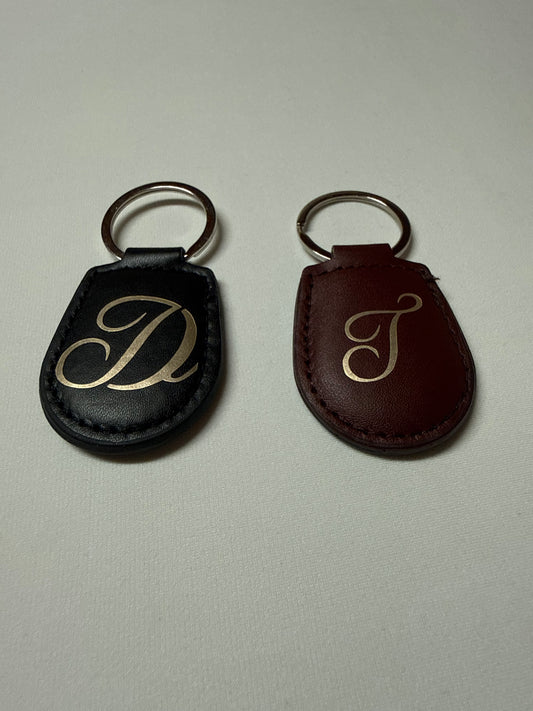 Porte clé personnalisable en simili cuir