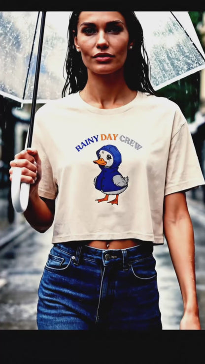 Crop top - Rainy day crew